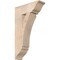 Ekena Millwork Thorton Traditional Smooth Bracket, Douglas Fir, 5 1/2"W x 18"D x 30"H BKT06X18X30THR01SDF - alternate 1